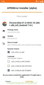 APKMirror Installer скриншот 4