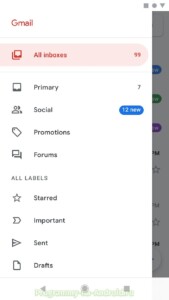 Gmail почта скриншот 3