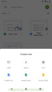 Google Диск скриншот 2
