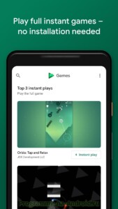 Google Play Игры скриншот 1