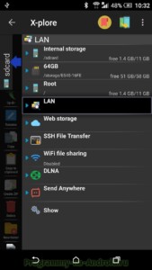 X-plore File Manager скриншот 6