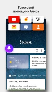 Яндекс.Браузер скриншот 1